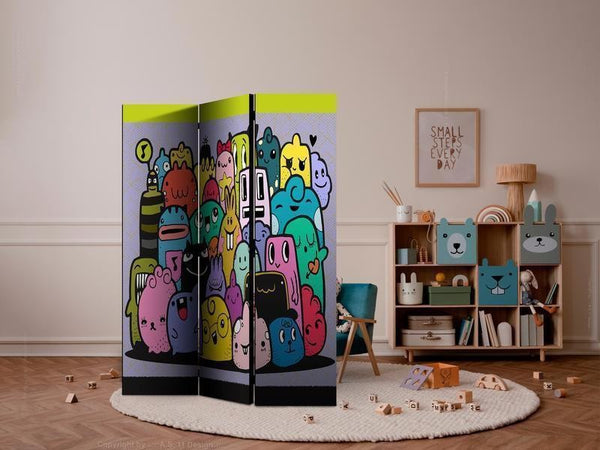 Paravento Monsters from 3rd C Grade [divisori da interno]