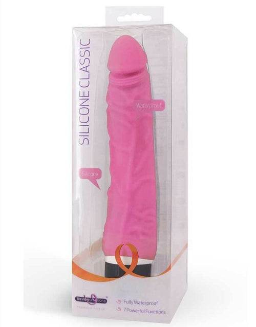 Vibratore vaginale realistico rabbit Silicone Classic con stimolatore clitorideo