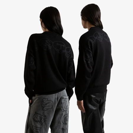 Maglione Wasted Paris Bury Black