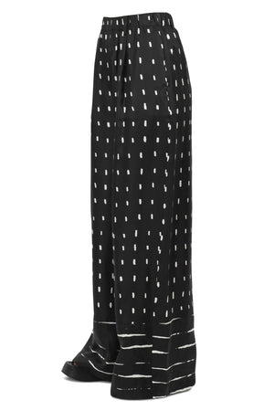 Alysi - Pantalone - 451050 - Nero/Bianco da donna