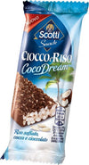 36x Cioccoeriso Cocodream Riso Scotti Snack Barretta Barrette Ciocco E Riso Coco Dream Riso Scotti Snack 25 Gr Barrette Cioccolato Mono Porzione Alimentari e cura della casa/Snack dolci e salati/Biscotti/Al cioccolato Non solo alimenti - Albano Laziale, Commerciovirtuoso.it