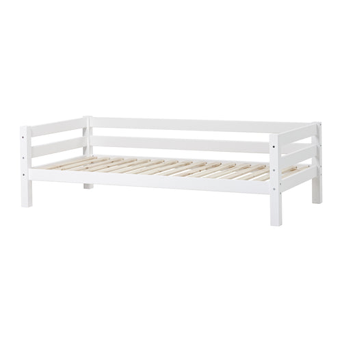 Letto junior Hoppekids ECO Luxury con schienale 90x200 cm - Bianco
