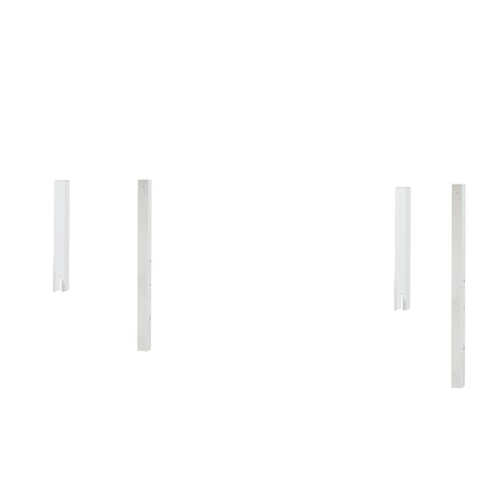 Gambe distanziatrici per letto a castello familiare Hoppekids ECO Luxury - Bianco