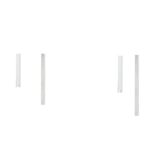 Gambe distanziatrici per letto a castello familiare Hoppekids ECO Luxury - Bianco