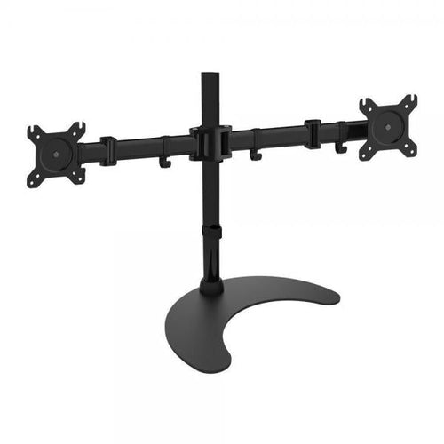 Supporto da scrivania per 2 Monitor 13-27'' con base h.400m