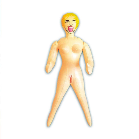 Mini bambola gonfiabile realistica tascabile da viaggio per nubilato celibato compleanno 18+