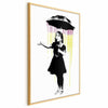 Poster - Girl with an Umbrella