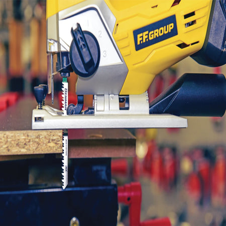 FF-Group JS 550 PLUS seghetto alternativo 400W per legno e ferro