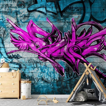 Fotomurale Anonymous graffiti