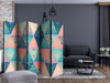 Paravento Oriental Triangles II [divisori da interno]