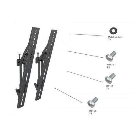 Multibrackets 3743 Accessorio per il montaggio del monitor (Multibrackets M Pro Series - Tilt Arms 400mm)