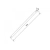 Multibrackets 3811 Accessorio per il montaggio del monitor (Multibrackets M Pro Series - Extension Pipe 1.5m Black)