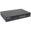 Switch Gigabit Ethernet 8 Porte PoE+ Web-Managed con 2 porte SFP