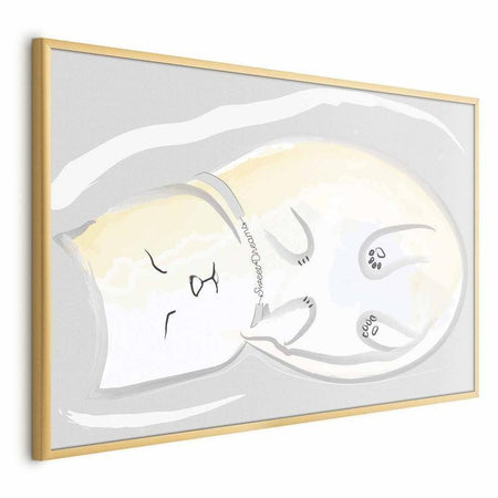 Poster - Sleeping Kitten