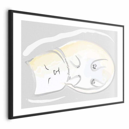 Poster - Sleeping Kitten