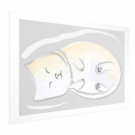 Poster - Sleeping Kitten