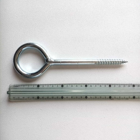 Nobex 12x160/240mm occhiolo zincato golfara mordente per legno