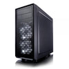 Fractal Design Focus G Midi Tower Nero (Fractal Design Focus G [Black] Gaming Case w/ Clear Window, ATX, 2 White LED Fans, Kensington Bracket, Filtered Front, Top & Base Air Intakes)