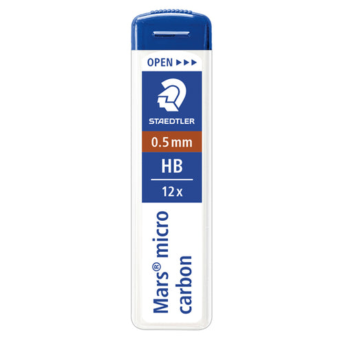 12 Astucci Da 12 Mine 0.5Mm MarsMicro 250 05-Hb Staedtler