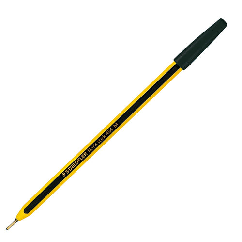 Scatola 20 Penna A Sfera 434 Noris Stick Nero 1,0Mm Staedtler