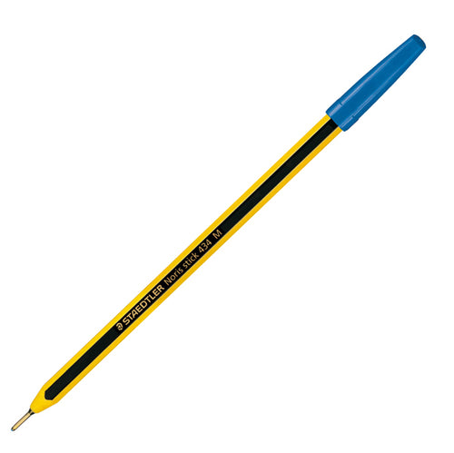 Scatola 20 Penna A Sfera 434 Noris Stick Blu 1,0Mm Staedtler