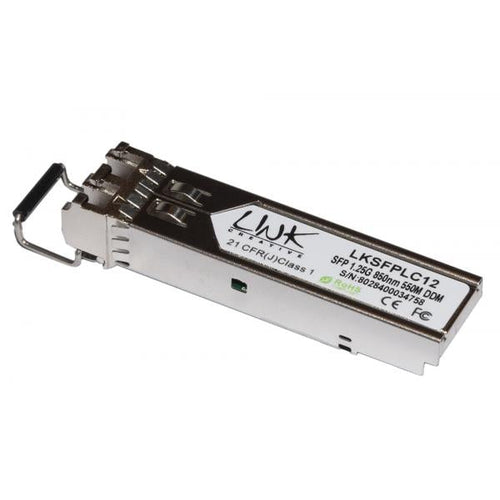 Modulo minigbic (sfp) multimode lc - duplex 1000base-sx - 850nm - 1,25 gbps - 550 mt con ddm