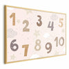 Poster - Numbers with Falling Snow