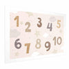 Poster - Numbers with Falling Snow