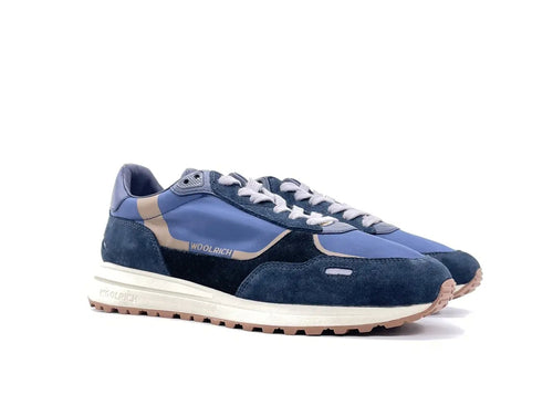 WOOLRICH Sneakers Uomo Camoscio blu
