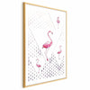 Poster - Flamingo Family
