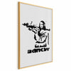 Poster - Mona Lisa with a Bazooka