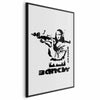 Poster - Mona Lisa with a Bazooka
