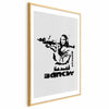 Poster - Mona Lisa with a Bazooka