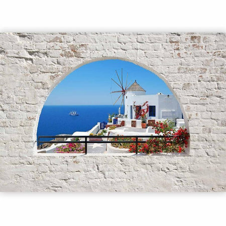 Carta da parati Viaggio a Santorini