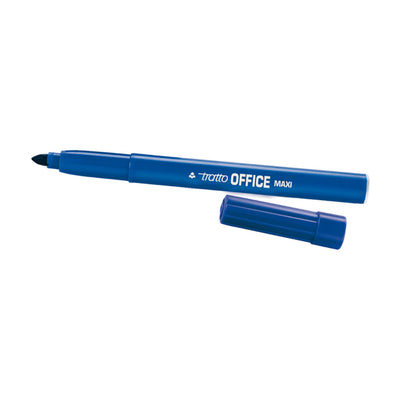 Scatola 12 Pennarelli Tratto Office Maxi Blu