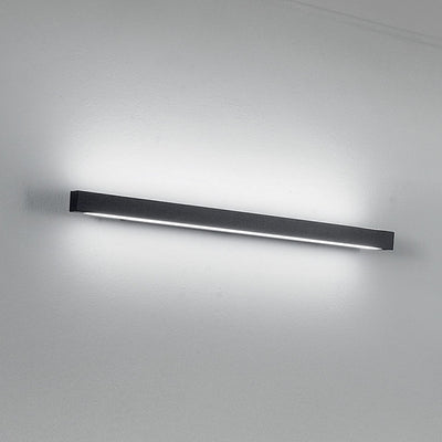 Applique moderna Fratelli Braga ELLE 2089 A70 LED metallo lampada parete biemissione