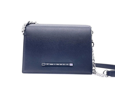 TWINSET Borsa TRACOLLA 241TB7045 saffiano nero