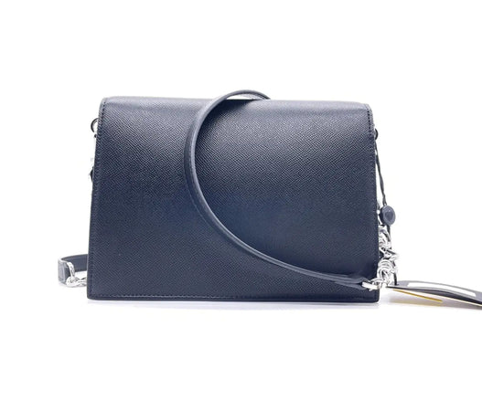 TWINSET Borsa TRACOLLA 241TB7045 saffiano nero