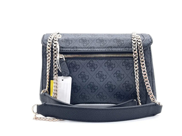 GUESS Borsa Tracolla Noelle Black Loggata