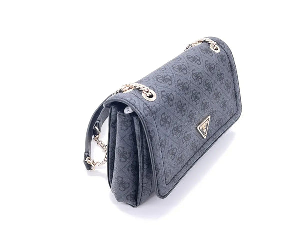 GUESS Borsa Tracolla Noelle Black Loggata