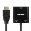 VULTECH SN21707 - ADATTATORE HDMI MASCHIO VGA FEMMINA CON AUDIO