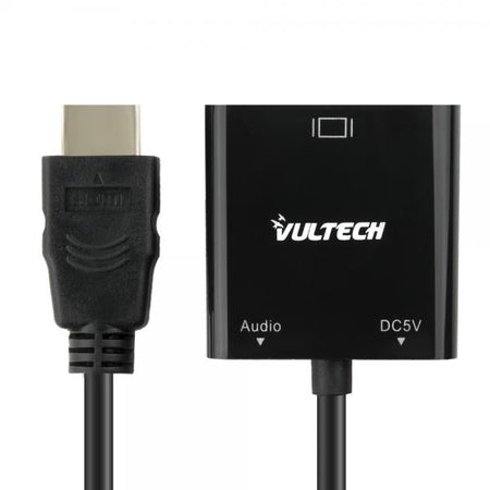 VULTECH SN21707 - ADATTATORE HDMI MASCHIO VGA FEMMINA CON AUDIO