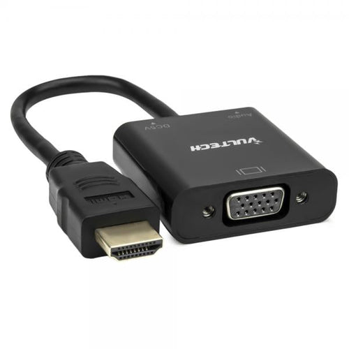 VULTECH SN21707 - ADATTATORE HDMI MASCHIO VGA FEMMINA CON AUDIO