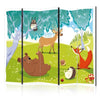 Paravento Funny animals II [Room Dividers]