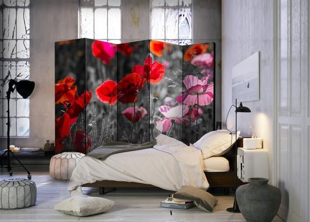 Paravento Red Poppies II [divisori da interno]