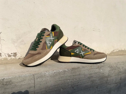 SUN68 Sneakers Uomo Jaki Winter Volpe