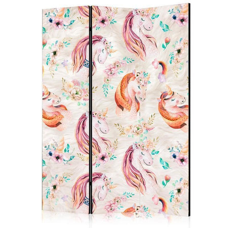 Paravento Pastel Unicorns [divisori da interno]