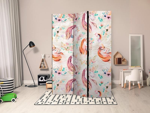 Paravento Pastel Unicorns [divisori da interno]