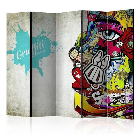 Paravento Graffiti Beauty [divisori da interno]