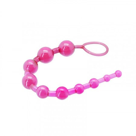 Catena di 10 palline anali Timeless Jelly Toyz4Lovers